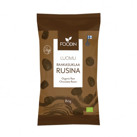 Foodin veg raakasuklaarusina 80g