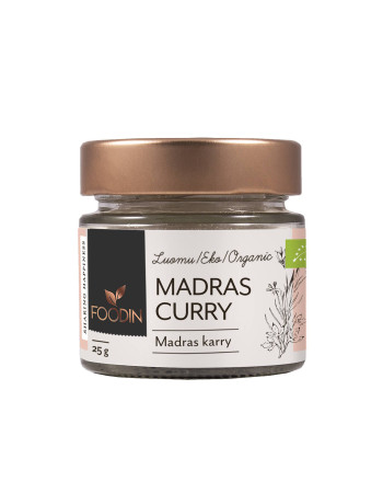 Foodin Madras Curry luomu 25g