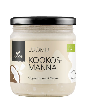 Foodin kookosmanna 400ml luomu raaka 
