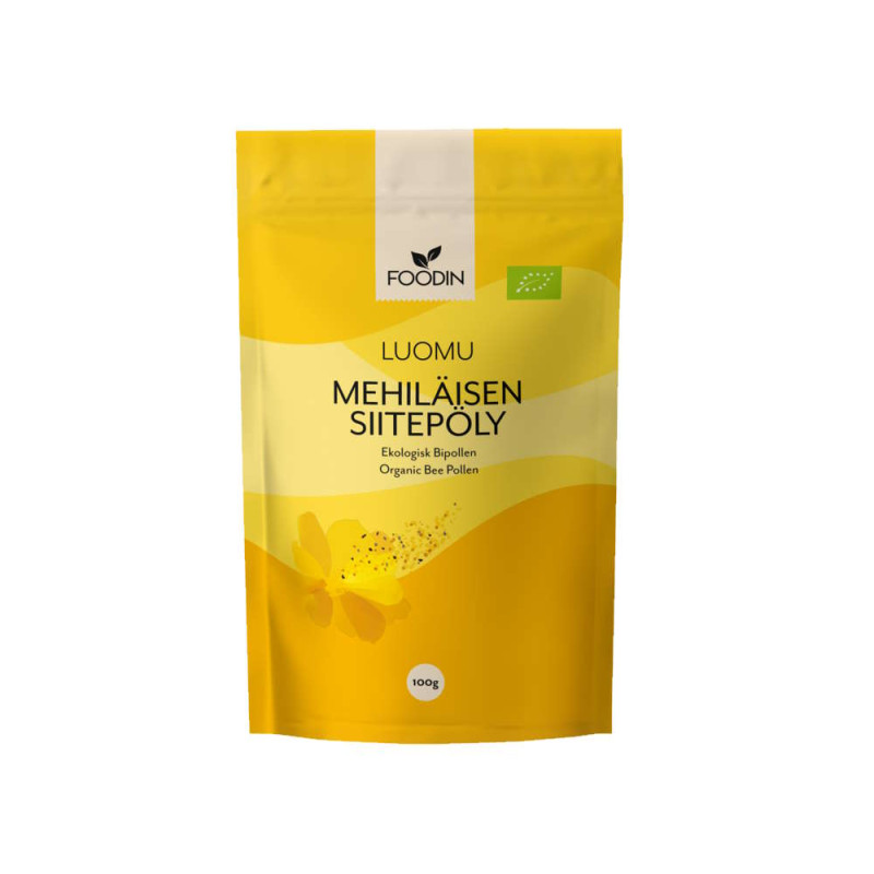 Foodin mehiläisen siitepöly 100g luomu