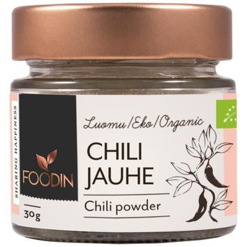 Foodin chili luomu 30g