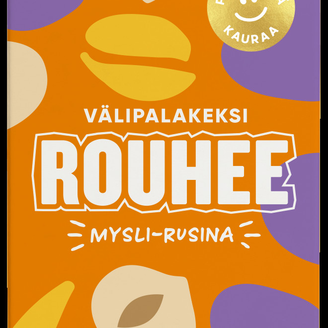 ROUHEE Mysli-Rusina Välipalakeksi 30g x 5 (monipakkaus)