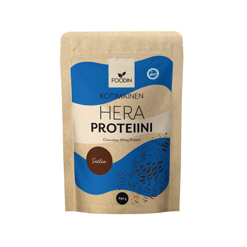 Foodin suklaa heraproteiini 650g PROTEIINIALE