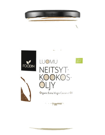 Foodin luomu neitsytkookosöljy 1l