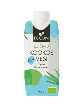 Foodin kookosvesi luomu 330ml
