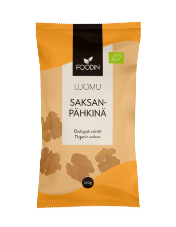 Foodin saksanpähkinä luomu 120g