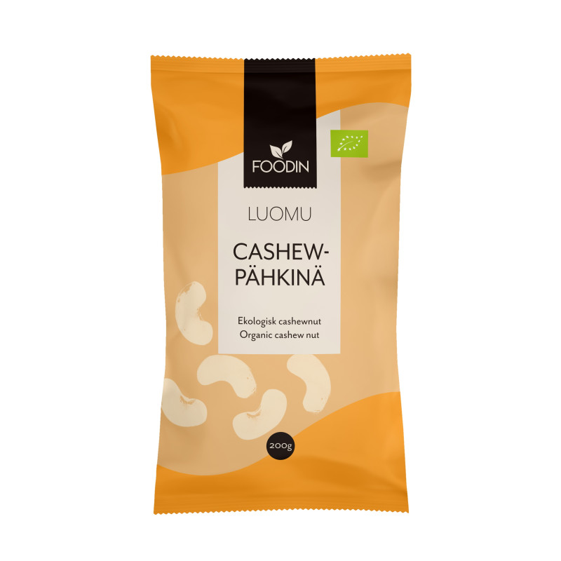 Foodin Cashew luomu 200g PäHKINäALE
