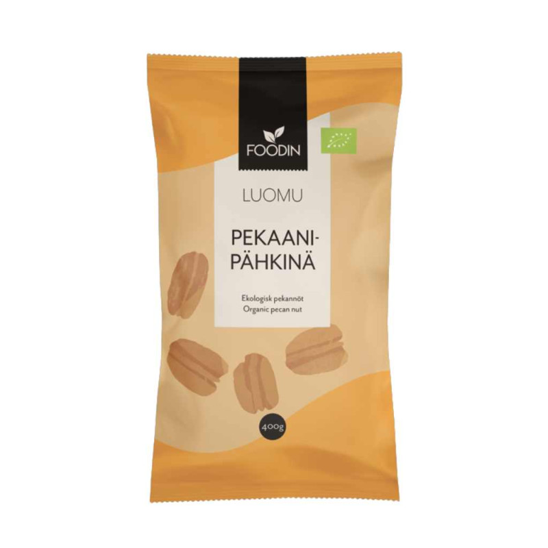 Foodin pekaanipähkinä 400g luomu