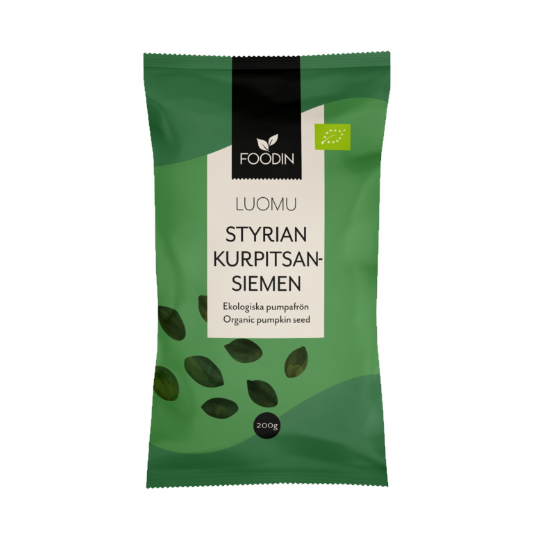 Foodin Styrian kurpitsansiemen 200g luomu
