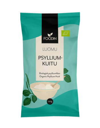 Foodin psylliumkuitu luomu 120g