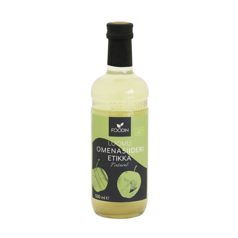 Foodin omenasiiderietikka luomu 500ml