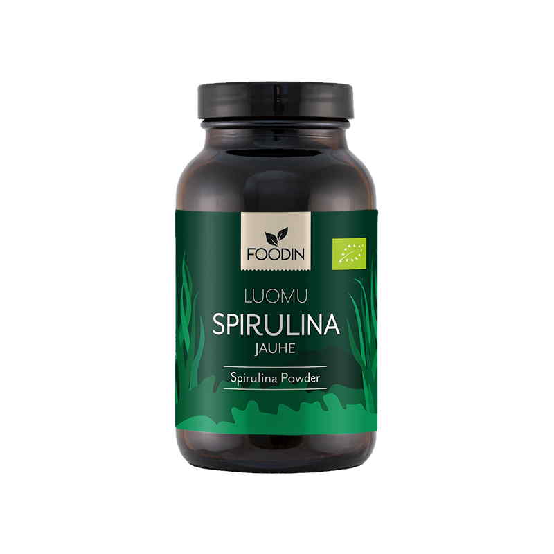Foodin spirulina-jauhe luomu 120g