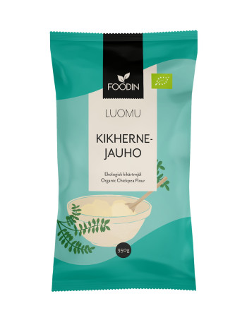 Foodin luomu kikhernejauho 350g 