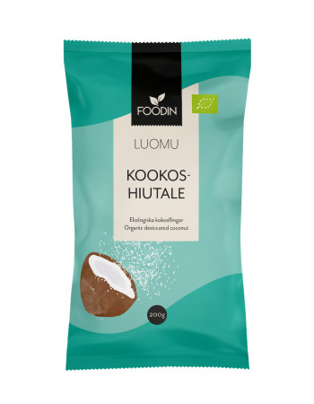 Foodin kookoshiutale luomu, 200g