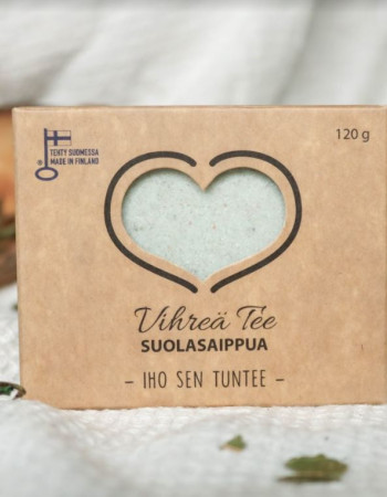 Catteco Vihreä tee suolasaippua