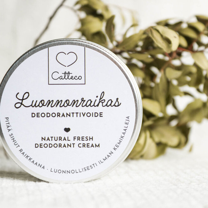 Catteco Luonnonraikas Deodoranttivoide 60g 