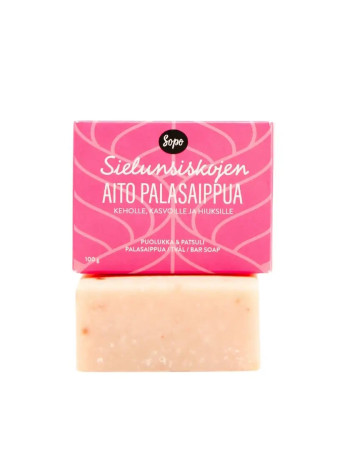 Sopo Soap Sielunsiskojen Aito Palasaippua 100g