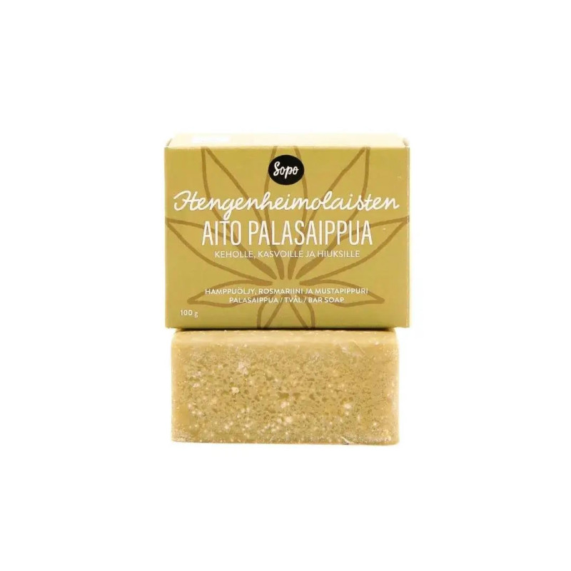 Sopo Soap Hengenheimolaisten Aito Palasaippua 100g