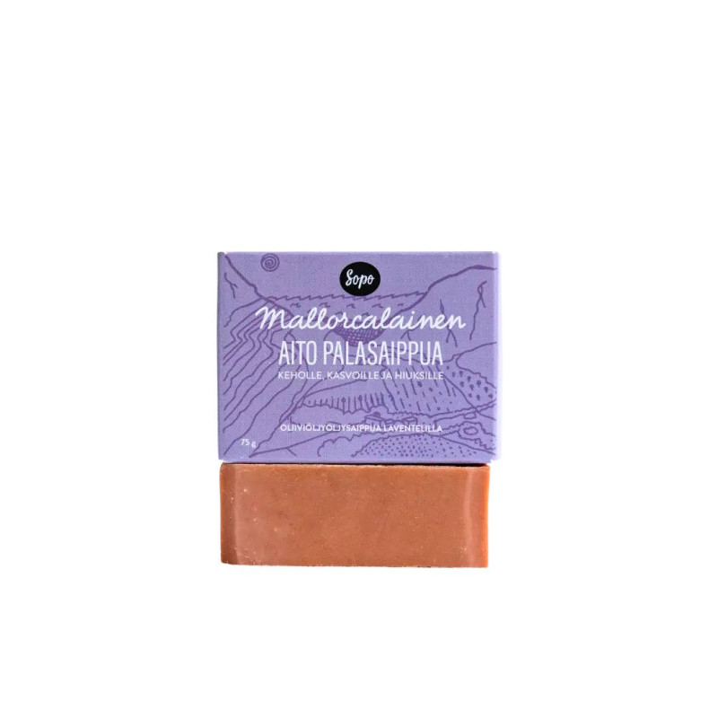 Sopo Soap Mallorcalainen Aito Palasaippua 100g