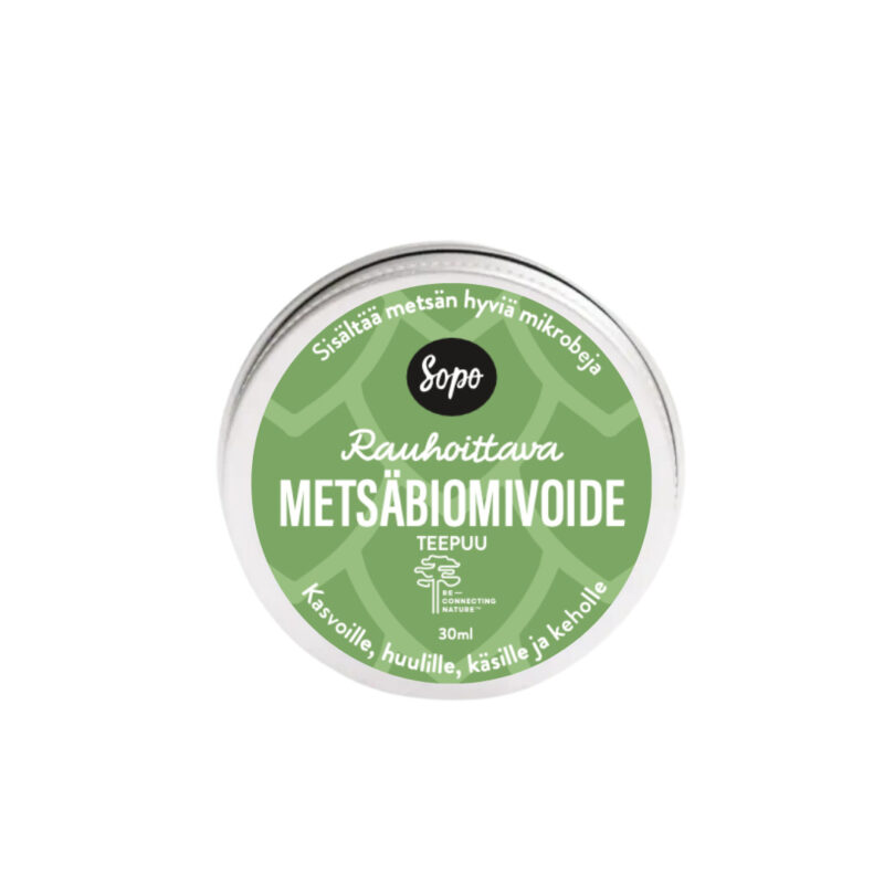 Sopo Soap Metsäbiomvoide peltirasiassa - Rauhoittava