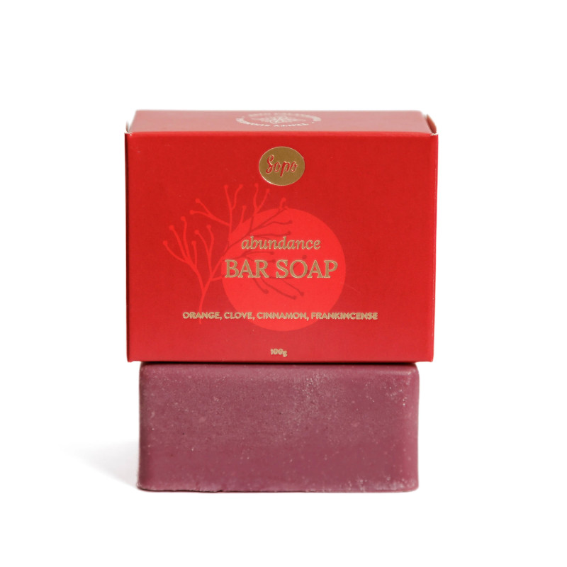 Sopo Soap Abundance Aito Palasaippua 100g