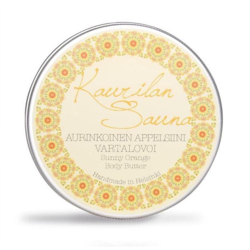 Kaurilan Sauna Aurinkoinen appelsiini vartalovoi 125g