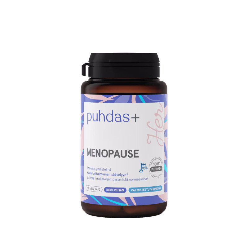 Puhdas+ Menopause 60 vegekaps