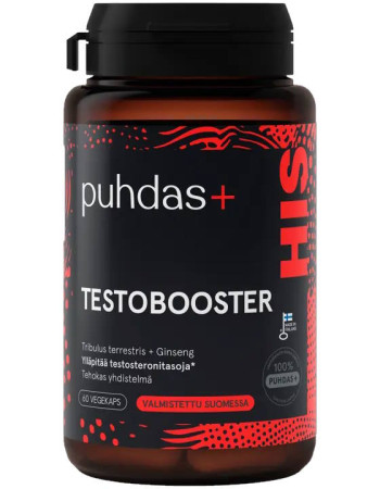 Puhdas+ Testobooster 60 vegekaps 2kpl
