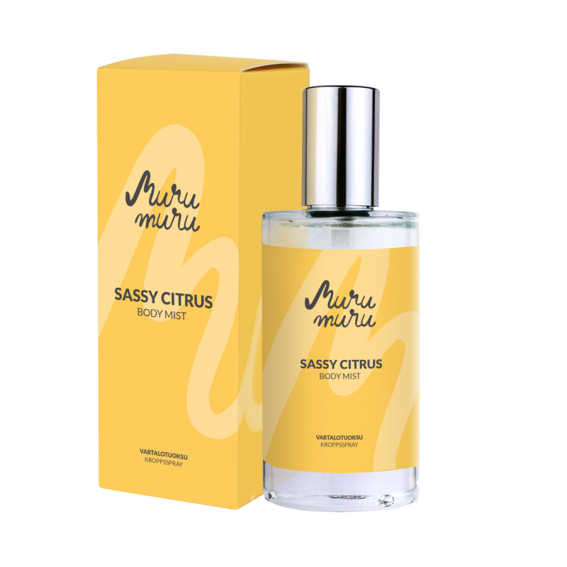 Murumuru Body Mist tuoksu Sassy Citrus 50ml