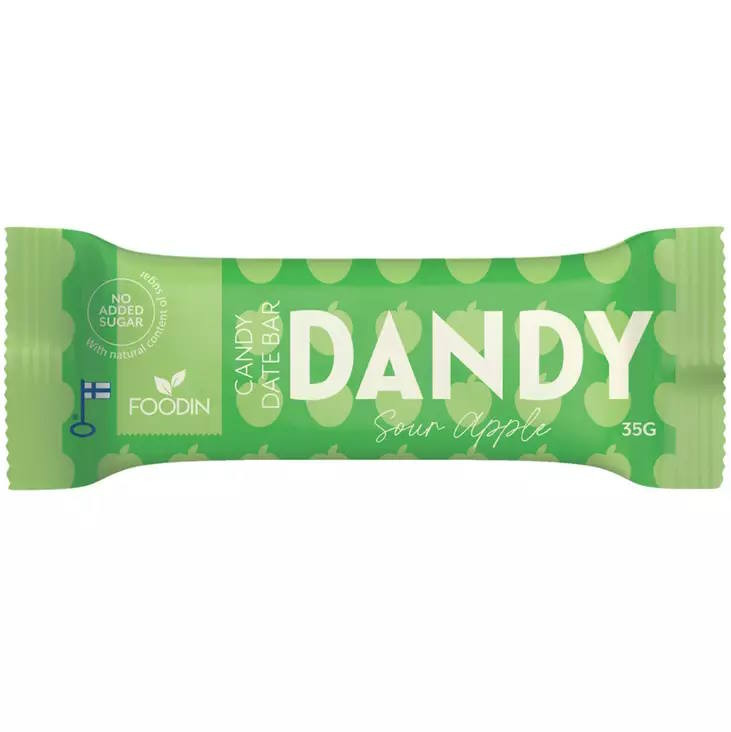 Foodin Dandy Taatelipatukka Sour Apple 35g