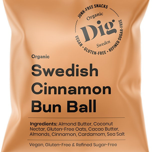 Dig kanelipullapallo 25g luomu