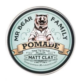 Mr Bear Family Hiusvaha Pomada Matt Clay 100g