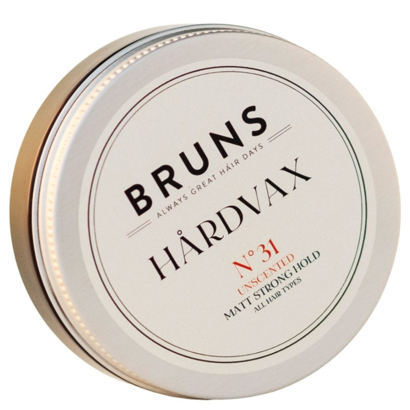 BRUNS Products Nr31 Unscented Hairwax Hajusteeton Hiusvaha 50ml