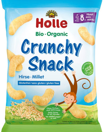 Holle lasten hirssinaksu 25g gluteeniton luomu 8kk eteenpäin