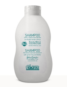 Argital tasapainottava rasvoittuvalle & hilseilevälle Nokkos-rosmariinishampoo 500ml