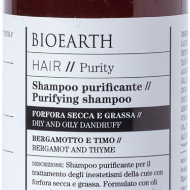 Bioearth HAIR 2.0 Purifying Shampoo Puhdistava hilseshampoo