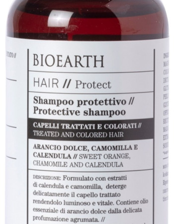 Bioearth HAIR 2.0 Protective Shampoo Käsitellyille ja värjätyille