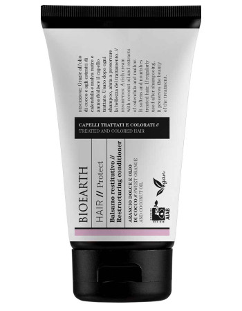 Bioearth HAIR 2.0 Hoitoaine käsitellyille ja värjätyille hiuksille 150ml