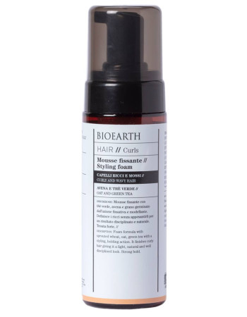 Bioearth HAIR 2.0 Styling Foam Muotovaahto kiharille hiuksille 150ml