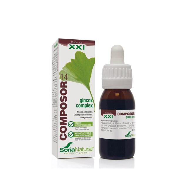 Soria Natural Gincox – Keskittymistä ja Muistia Tukemaan, 50ml