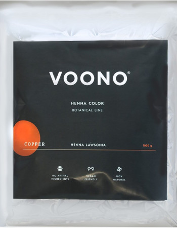 Voono Henna-kasvihiusväri, kupari 1 kg,