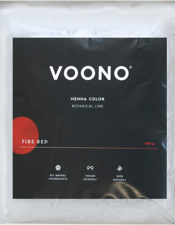 Voono Henna-kasvihiusväri, kirkkaanpunainen 1 kg