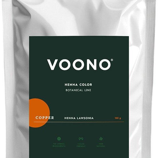 Voono Hennaväri, kupari 100g 