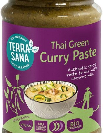 Vihreä currytahna 120g TerraSana
