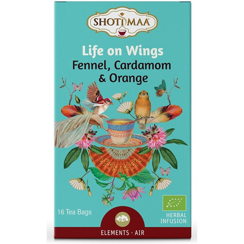 Shotimaa Life on wings yrttitee, 32 g 16 teepussia