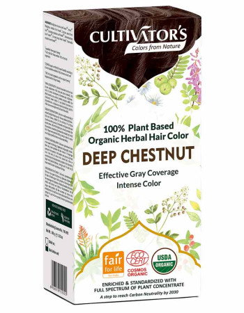 Cultivator's Hair Color - Deep Chestnut 100g 