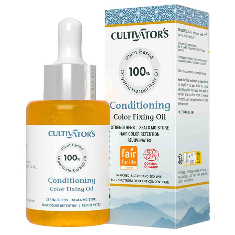 Cultivator's Organic Conditioning Herbal Hair Oil Hiusöljy 30 ml