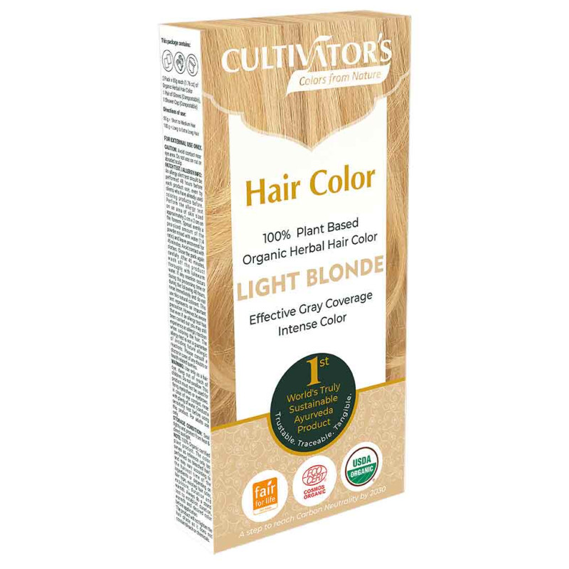 Cultivators hair color kasviväri light blonde 100g