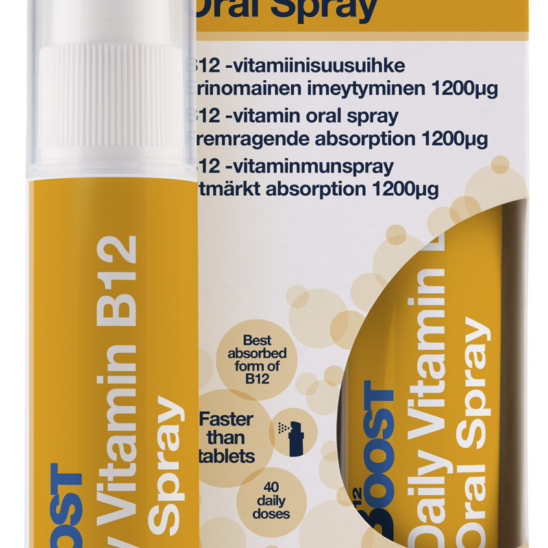 Nordic Health Boost B12 -vitamiinisuihke 