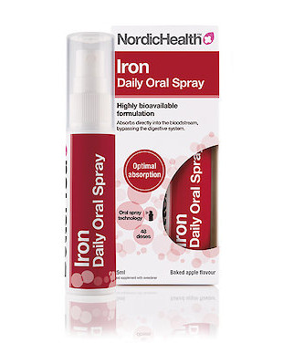 Nordic Health Iron rautasuihke 25ml